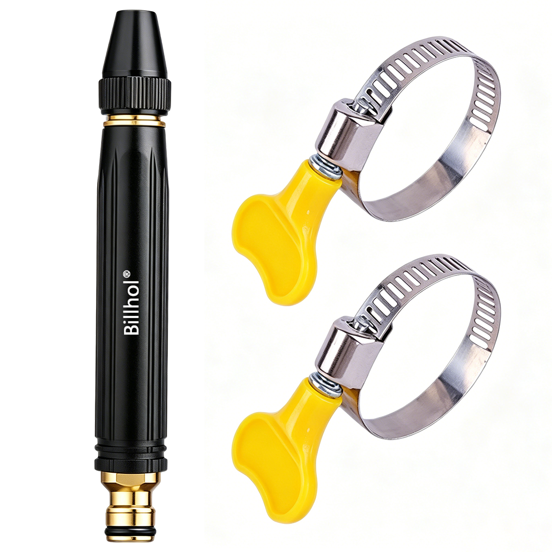 💥 Last Day! Lowest Price — Only £5.4!丨Billhol® 🏆Home high-pressure car wash water gun , a must-have for watering plants and vegetables, and car washing.👍💦
