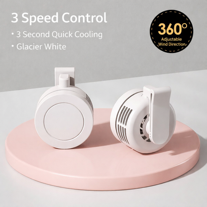 ✨✨Portable Silent Mini Bladeless Clip-on Fan🔥🔥