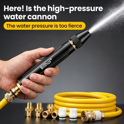 🛒50% Off — Last Day丨Billhol® 🏆Home high-pressure car wash water gun , a must-have for watering plants and vegetables, and car washing.👍💦