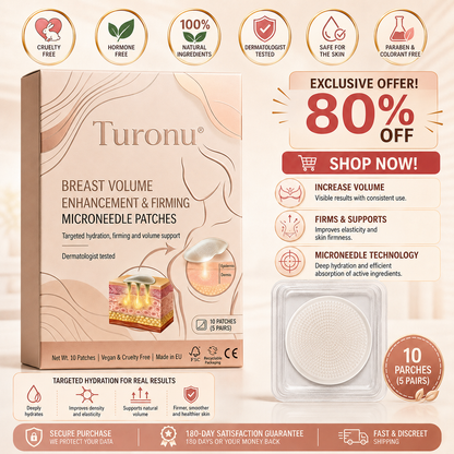 💥Turonu® 💥Targeted Breast Enhancement Advanced Nano Microneedle Patch💥💥💥