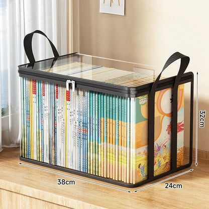 🤩LAST DAY BUY 2 GET 1 FREE!!💕SVOZK® Transparent Storage Bag – Large, Dust & Moisture-Proof with Handle✨Ultimate All-in-One Organizer for Clothes, Toys, Books, Stuffed Animals & Absolutely Everything! 🧸📚👕🧦
