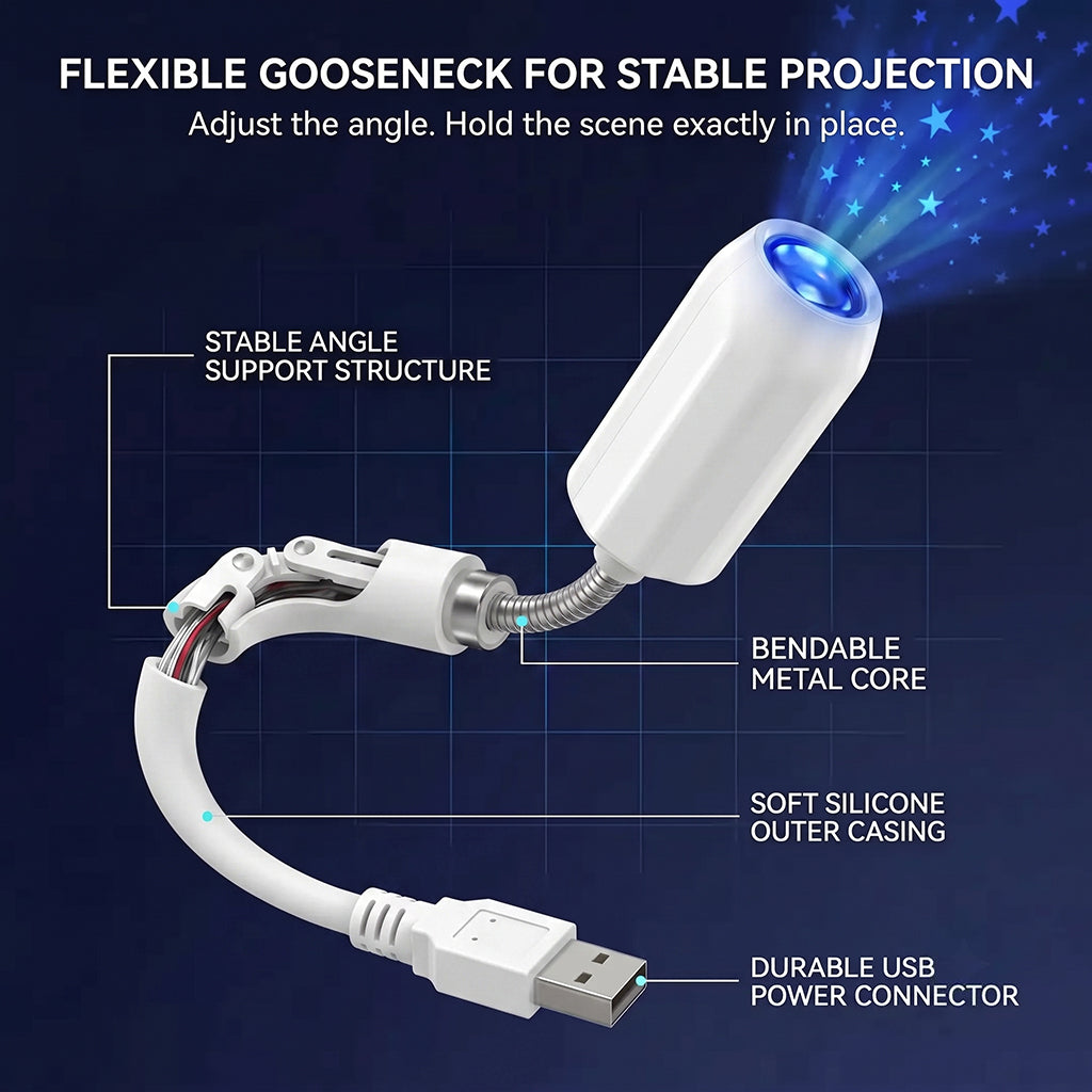 👉Last day 70%off丨😮‍💨REBYIPO® Night Light Projector - Smart Holographic Star Projector🌠