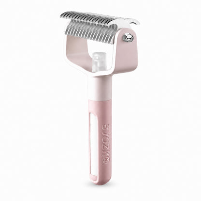 👉 SVOZK® Double-Sided Smart Pet Grooming Brush – 🐾 Hurtless Shedding & Dematting Undercoat Rake for Dogs and Cats