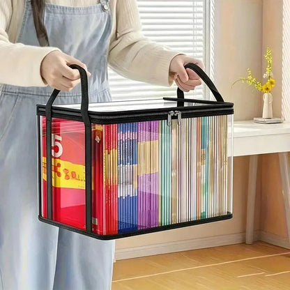 🤩LAST DAY BUY 2 GET 1 FREE!!💕SVOZK® Transparent Storage Bag – Large, Dust & Moisture-Proof with Handle✨Ultimate All-in-One Organizer for Clothes, Toys, Books, Stuffed Animals & Absolutely Everything! 🧸📚👕🧦