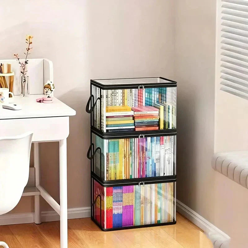 🤩LAST DAY BUY 2 GET 1 FREE!!💕SVOZK® Transparent Storage Bag – Large, Dust & Moisture-Proof with Handle✨Ultimate All-in-One Organizer for Clothes, Toys, Books, Stuffed Animals & Absolutely Everything! 🧸📚👕🧦
