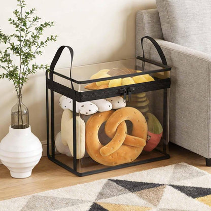 🤩LAST DAY BUY 2 GET 1 FREE!!💕SVOZK® Transparent Storage Bag – Large, Dust & Moisture-Proof with Handle✨Ultimate All-in-One Organizer for Clothes, Toys, Books, Stuffed Animals & Absolutely Everything! 🧸📚👕🧦