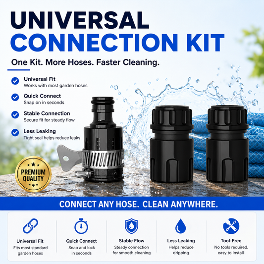 Billhol® Universal Connection Kit for High-Pressure Water Gun