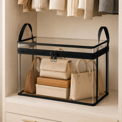 🤩LAST DAY BUY 2 GET 1 FREE!!💕SVOZK® Transparent Storage Bag – Large, Dust & Moisture-Proof with Handle✨Ultimate All-in-One Organizer for Clothes, Toys, Books, Stuffed Animals & Absolutely Everything! 🧸📚👕🧦