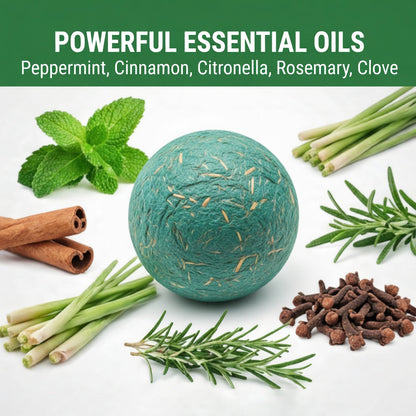✨🌿Natural Peppermint Pest Repellent Balls – Rodent & Insect Deterrent