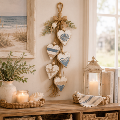 🤎 IEY® Hanging Heart Wall Decor - A Heartwarming Gift for Every Home