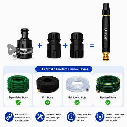 Billhol® Universal Connection Kit for High-Pressure Water Gun