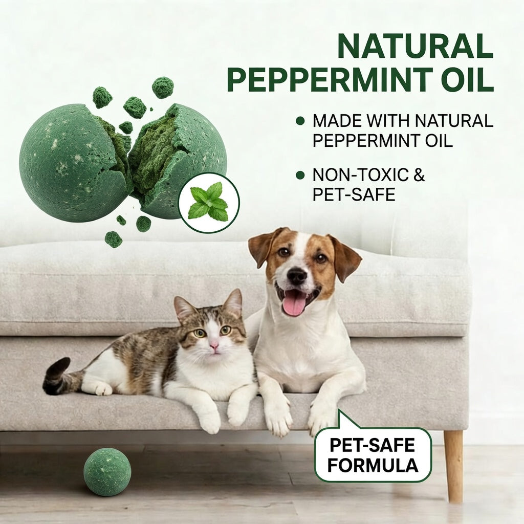✨🌿Natural Peppermint Pest Repellent Balls – Rodent & Insect Deterrent