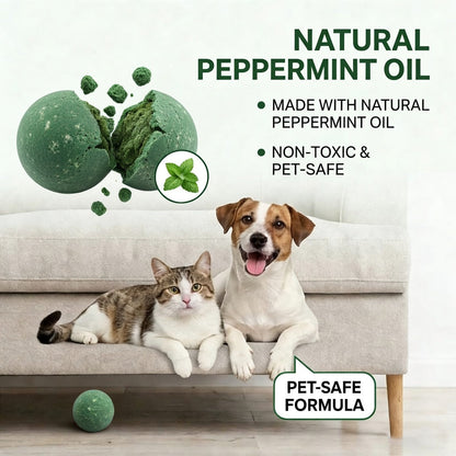 ✨🌿Natural Peppermint Pest Repellent Balls – Rodent & Insect Deterrent