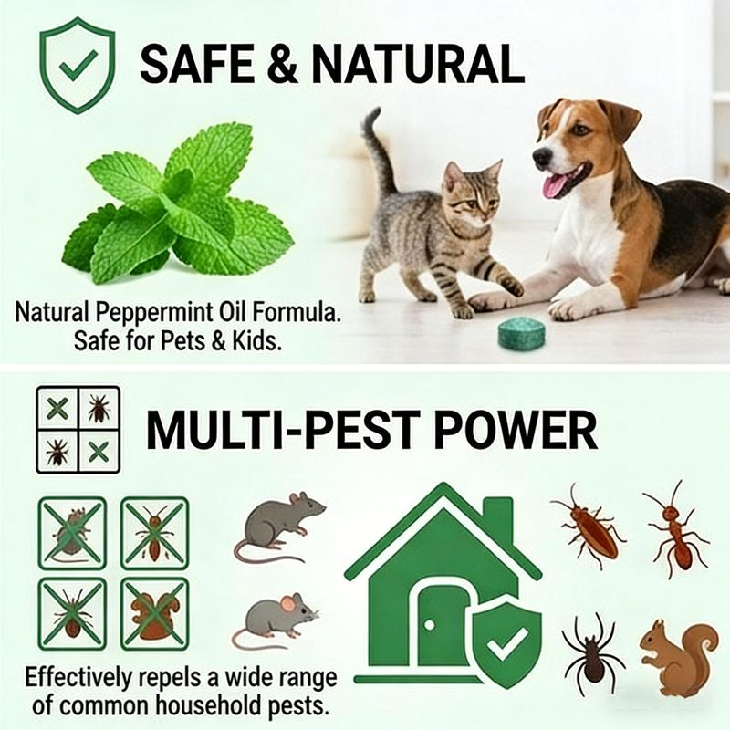 ✨🌿Natural Peppermint Pest Repellent Balls – Rodent & Insect Deterrent