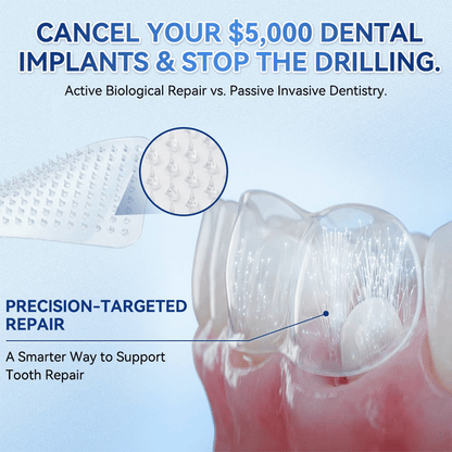 GаrаgеLіnе® 🦷 Tideglusib Fast‑Dissolving Tooth & Gum Repair Oral Strips ✨ (Supports tooth repair and helps relieve gum discomfort and other common oral concerns)