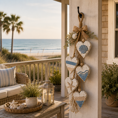 🤎 IEY® Hanging Heart Wall Decor - A Heartwarming Gift for Every Home
