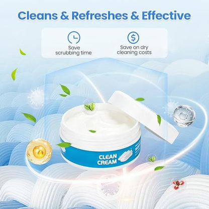🔥🔥HEATWOLF® Multifunctional White Shoe Cleaning Paste (Built-in Sponge) — No-Rinse Formula✨✨