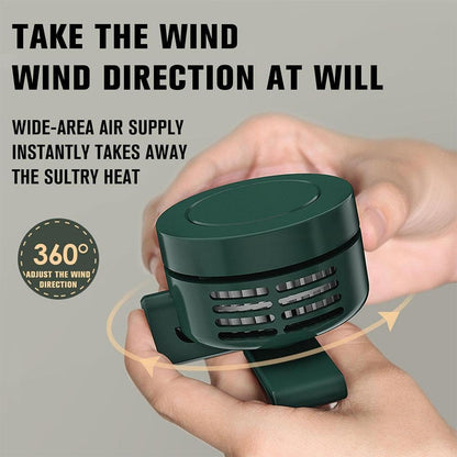 ✨✨Portable Silent Mini Bladeless Clip-on Fan🔥🔥