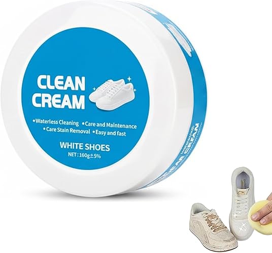 🔥🔥HEATWOLF® Multifunctional White Shoe Cleaning Paste (Built-in Sponge) — No-Rinse Formula✨✨