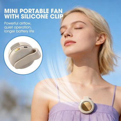 ⚽2026 World Cup Cooling Fan🥵🔥 — Portable Clip-On Fan for Stadiums, Travel & Outdoor Fun🏆 — Wearable for Outdoors, Travel, and Office Use🏃