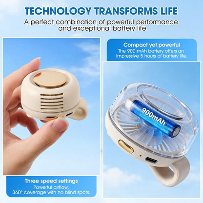⚽2026 World Cup Cooling Fan🥵🔥 — Portable Clip-On Fan for Stadiums, Travel & Outdoor Fun🏆 — Wearable for Outdoors, Travel, and Office Use🏃