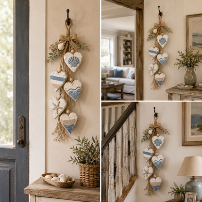 🤎 IEY® Hanging Heart Wall Decor - A Heartwarming Gift for Every Home