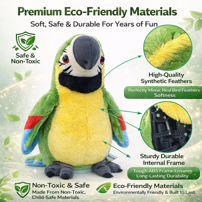 🦜 REBYIPO® The Talking Parrot Toy—The Perfect Companion for Children🎁🎁