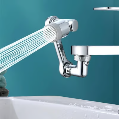 🔥Last Day Promotion 49% OFF🔥🔥Rotating 1080° robotic arm faucet (universal model)--👩‍👩‍👧‍👧The direction and water flow rate can be freely adjusted
