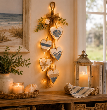 🤎 IEY® Hanging Heart Wall Decor - A Heartwarming Gift for Every Home