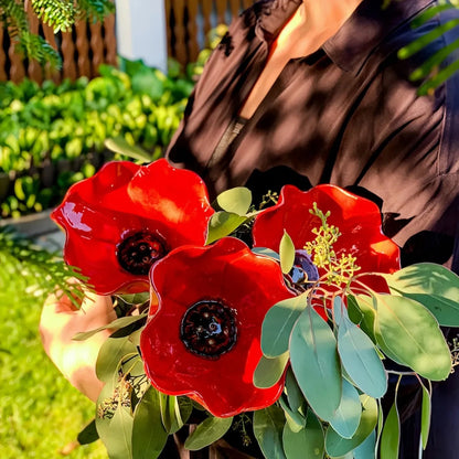 💖🎁REBYIPO® 2026 Mother's Day Gifts 50% Off-🔥Handmade Metal Flower Garden Stake🐦