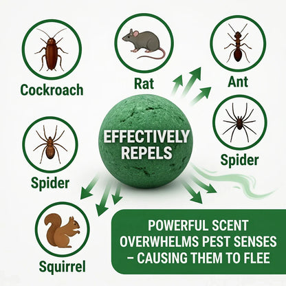 ✨🌿Natural Peppermint Pest Repellent Balls – Rodent & Insect Deterrent