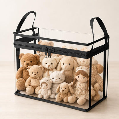 🤩LAST DAY BUY 2 GET 1 FREE!!💕SVOZK® Transparent Storage Bag – Large, Dust & Moisture-Proof with Handle✨Ultimate All-in-One Organizer for Clothes, Toys, Books, Stuffed Animals & Absolutely Everything! 🧸📚👕🧦