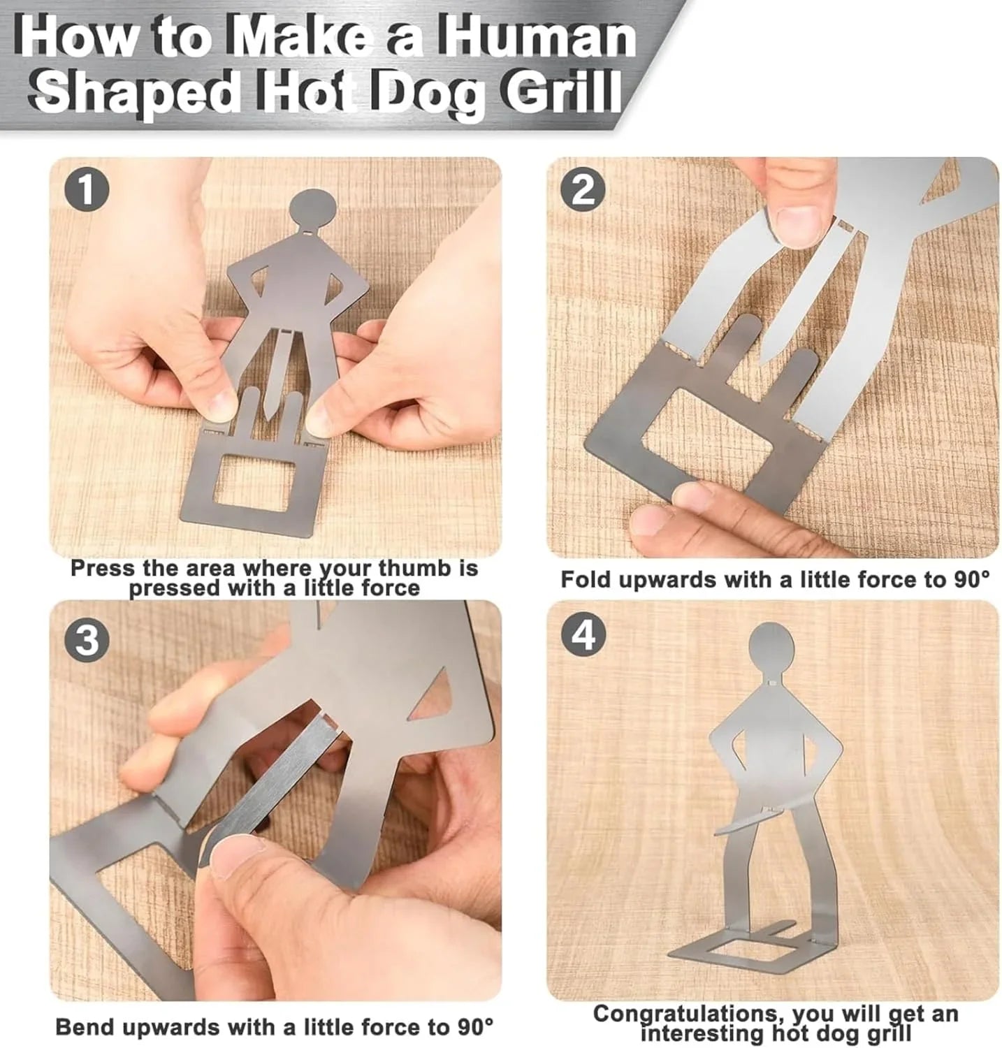 🔥Hot Sale 50% off - 🍖 Funny Sausage Holder - Grill Perfection, Every Time!🍻