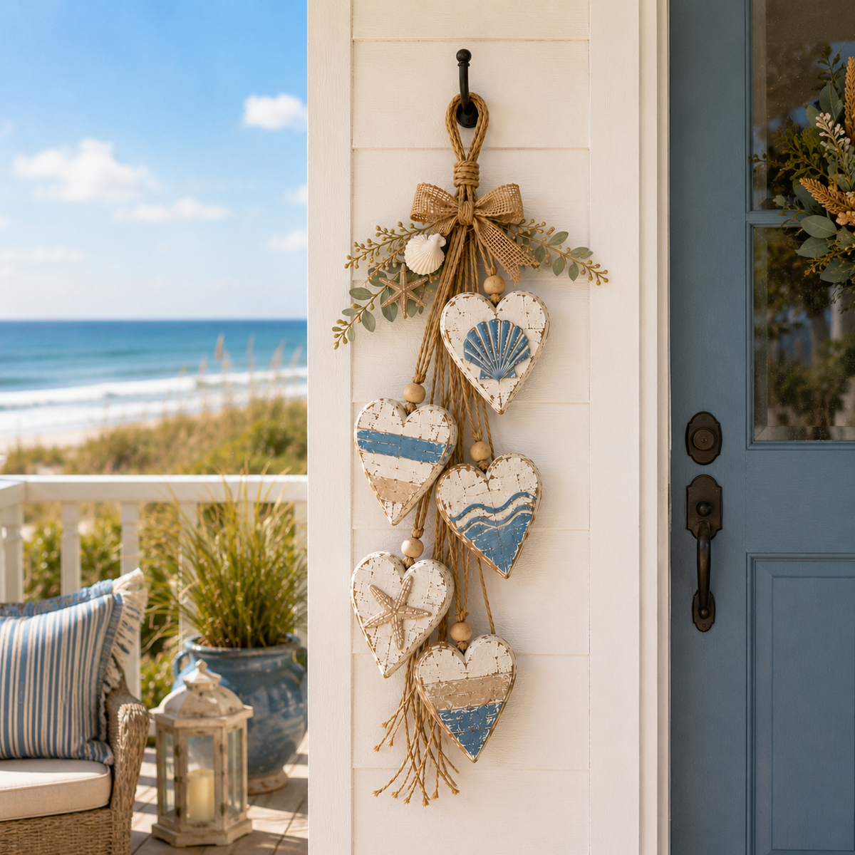 🤎 IEY® Hanging Heart Wall Decor - A Heartwarming Gift for Every Home
