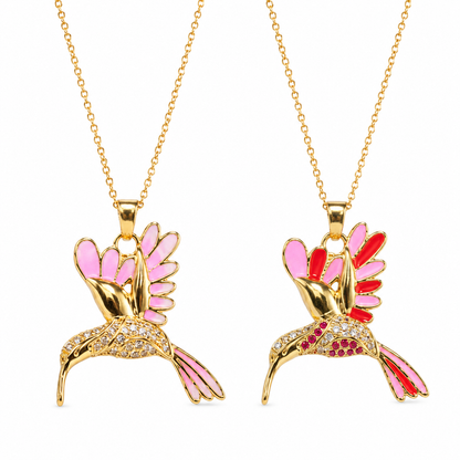 🔥 Final Day: 50% OFF!! | CZTICLE® 🦜 2026 All-New Upgrade 💥 Exquisite Diamond-Embellished Sunbird Necklace