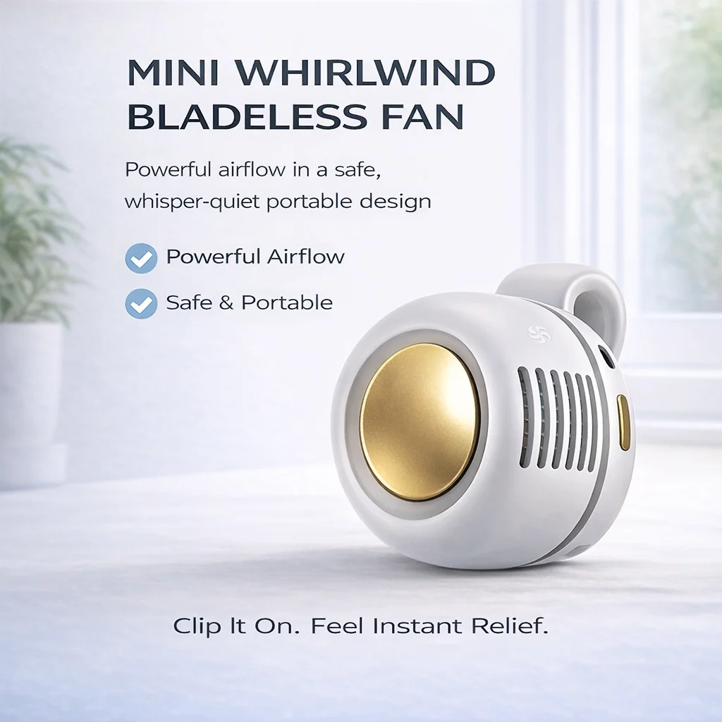⚽2026 World Cup Cooling Fan🥵🔥 — Portable Clip-On Fan for Stadiums, Travel & Outdoor Fun🏆 — Wearable for Outdoors, Travel, and Office Use🏃