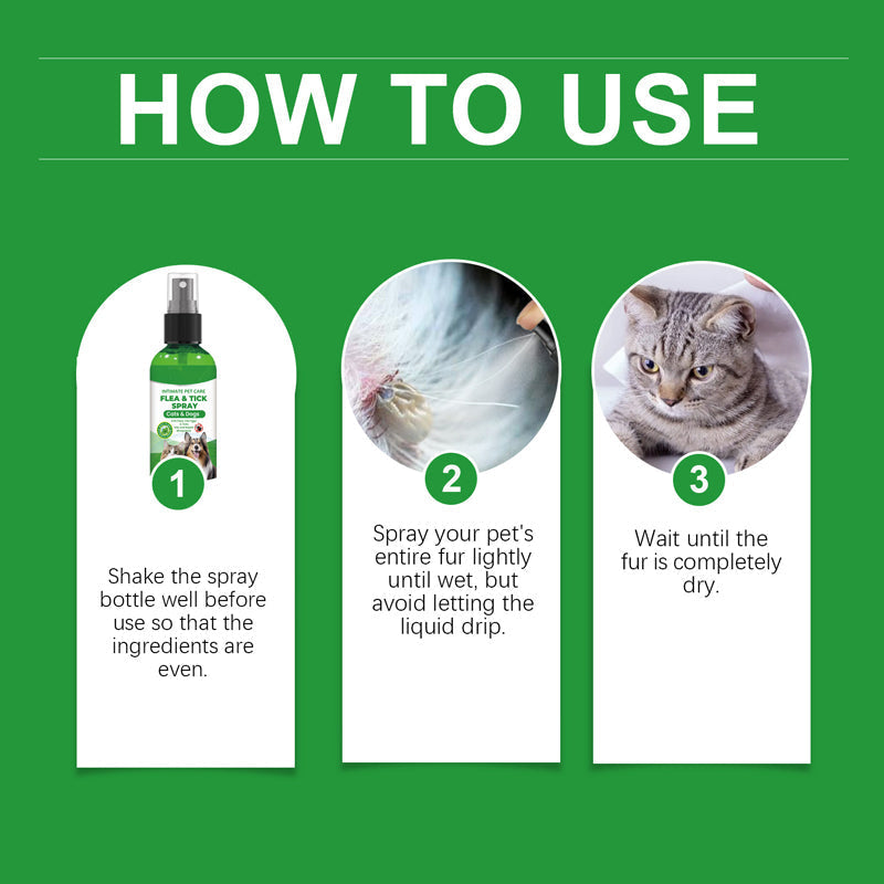🥳 2026 HOT SALE🥳 💐50K+ SOLD!🍃🐾 50% OFF! Natural Flea & Tick Spray – Peppermint & tea tree oil, safe for cats & dogs. Soothes itchy skin, no harsh chemicals. Just spray & go. A gentle pest solution. 🌿✨